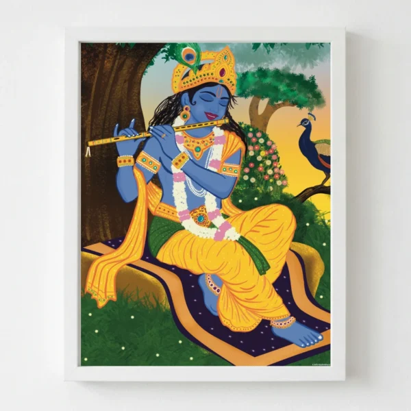 The Flutist of Vrindavan