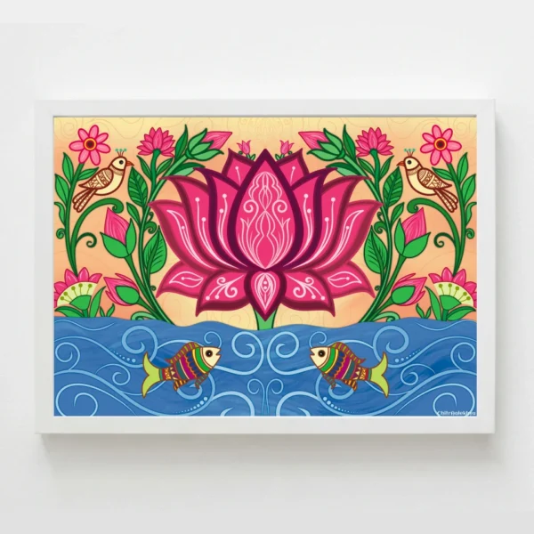 Matsya & Padma: Harmonious Gaze