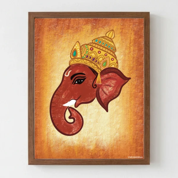 Ganesha Wall Art-Gajavadana