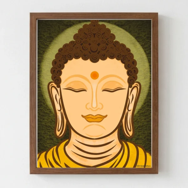 Nirvana Chitra – Meditation Wall Art | ChitrAalekhya